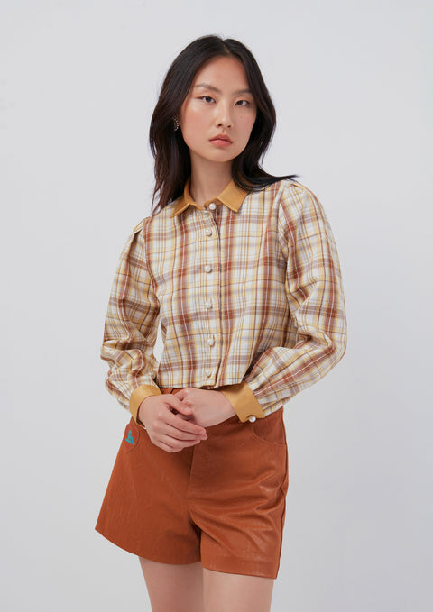 Keep It Cool!! Plaid Jacket - Lyn around VN